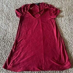 Derek Heart Size Medium Women’s Burgundy Dress